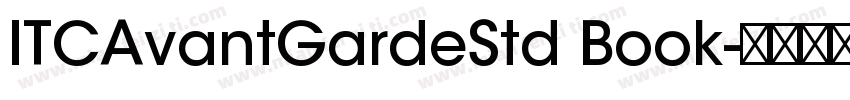 ITCAvantGardeStd Book字体转换